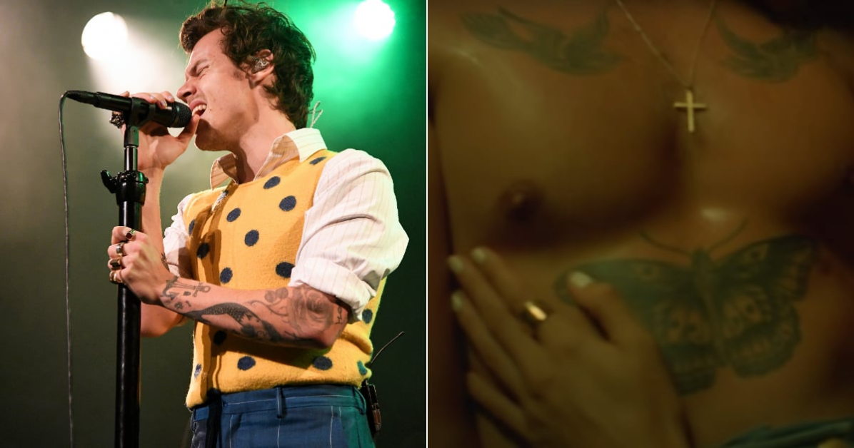 Harry Styles’s Tattoo Collection Includes a Nod to Olivia