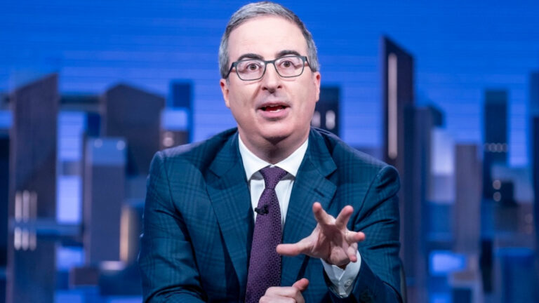 John Oliver Mocks Trump for Believing Edited Tattoo Photo Was Real, Says ABC News’ Terry Moran Was “in Hell” During Oval Office Interview 