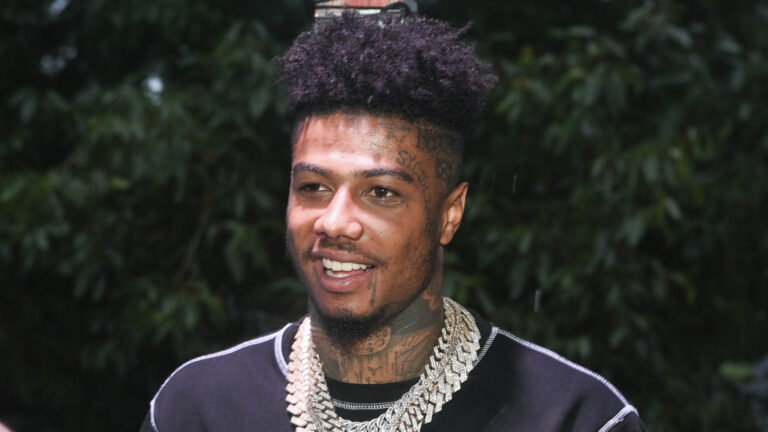 There He Is! Karlissa Saffold Harvey Shows Video Call With Blueface Amid Reacting To His Additional Face Tattoos