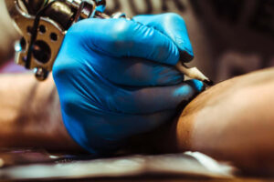 Tattooing may trigger localised damage to the immune system