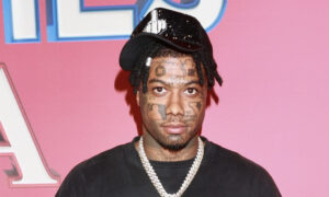 Oop! Blueface’s Mom Puts His New Boo On Blast For Misspelling His Name In Fresh Tattoo (VIDEO)